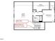 Detailed floorplan of the home showcasing the layout of the upstairs level at 237 Tidal Pool Way, Cary, NC 27519