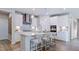 Bright kitchen featuring a functional island, modern appliances, and plenty of countertop space at 237 Tidal Pool Way, Cary, NC 27519
