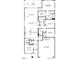 Detailed floor plan of the property at 2400 Abbeyhill Dr # 36, Raleigh, NC 27610
