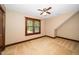 Bedroom featuring neutral walls, carpet flooring, and a window providing natural light and outdoors view at 2416 Kearney Rd, Wake Forest, NC 27587