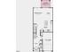 First floor plan featuring a 1-car garage, kitchen, dining room, and gathering room at 2728 Sammish Way, Raleigh, NC 27616