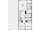 Second floor plan featuring an owner's suite, two bedrooms, a loft, a laundry room, and two bathrooms at 2728 Sammish Way, Raleigh, NC 27616