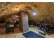 Large unfinished attic with brick chimney at 308 W Whitaker Mill Rd, Raleigh, NC 27608