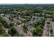 An expansive townhome community surrounded by mature trees, showcasing a meticulously planned neighborhood at 4933 Wyatt Brook Way, Raleigh, NC 27609