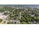 Scenic aerial view of the neighborhood showcasing the home amongst mature trees at 516 Ottawa Ave, Durham, NC 27701