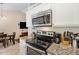 The kitchen showcases stainless appliances, granite counters, and ample cabinetry for storage and meal preparation at 5817 Seward Dr, Knightdale, NC 27545