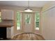 Inviting dining area featuring warm natural light and well-designed features at 5949 Sandy Run, Knightdale, NC 27545