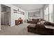 Spacious bonus room offers comfort and versatility with carpeting and natural light at 6512 Bunker Hill Dr, Raleigh, NC 27610