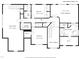 This is a floor plan of the second floor, featuring multiple bedrooms, bathrooms, and a bonus room at 7000 Millstone Ridge Ct, Raleigh, NC 27614