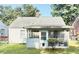 The backyard of this property has a screened-in porch at 1112 N Driver St, Durham, NC 27701