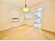 Dining room with window views and space for a dining table at 1112 N Driver St, Durham, NC 27701