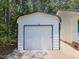 A metal outbuilding is featured, suitable for use as a shed or workshop space at 117 Renee Dr, Smithfield, NC 27577