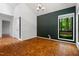 Bright dining room with a large window and neutral walls, a perfect space for gatherings at 120 Polks Landing Rd, Chapel Hill, NC 27516