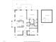 Floor plan of first and second story home layout with rooms and measurements at 120 Polks Landing Rd, Chapel Hill, NC 27516