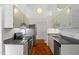 Kitchen with granite countertops, stainless steel appliances and vaulted ceilings at 120 Polks Landing Rd, Chapel Hill, NC 27516