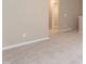 Hallway with plush carpet at 157 Lynn Dr, Clayton, NC 27520