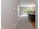 Bright, open-concept kitchen featuring modern fixtures, granite counters, and a breakfast bar at 157 Lynn Dr, Clayton, NC 27520