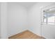 Entryway with wood flooring and a glass door to the outside at 212 Aubey Ln, Wake Forest, NC 27587