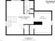Second floor floor plan features primary bedroom, bathroom, and walk-in closet at 218 Lafayette Rd, Raleigh, NC 27604
