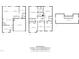 Detailed floor plan of the home showcasing room dimensions and layout across multiple floors at 2412 Averon Dr, Fuquay Varina, NC 27526