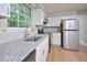 Beautifully updated kitchen featuring granite countertops, and stainless steel appliances at 2708 Sundial Cir, Durham, NC 27704