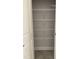 Pantry with tiled floor and multiple shelves for organized storage at 3500 Bailey Lake Dr, Fuquay Varina, NC 27526