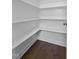 Bright pantry with white shelving for optimal storage and organization at 359 Abbot Pl, Chapel Hill, NC 27516