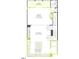 Layout showcasing a gourmet kitchen, dining area, great room, deck, powder room, and pantry on the first floor at 4713 Mint Leaf Ln, Raleigh, NC 27612