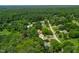 Gorgeous aerial perspective showcasing lush surroundings and well-maintained landscaping at 4720 Cedarfield Dr, Raleigh, NC 27606