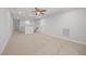 Spacious carpeted basement featuring recessed lighting and neutral paint at 525 Marion Hills Way, Knightdale, NC 27545