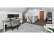 Bonus room with work space and carpeted floors at 5413 Lower Creek Ct, Apex, NC 27539