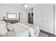 Calming main bedroom with neutral furniture, a ceiling fan, and lots of natural light at 5413 Lower Creek Ct, Apex, NC 27539
