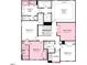 Second floor plan showcasing the Owner's Suite, bedrooms, game room and bathrooms at 559 Claftin St, Sanford, NC 27330