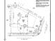 Detailed plot map illustrating property lines, building footprint, easements, and street access at 559 Claftin St, Sanford, NC 27330