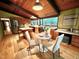Spacious kitchen with light wood cabinets, granite counters, an island, and ample natural light at 808 Indian Springs Rd, Chapel Hill, NC 27514