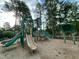 Community playground offers a fun and safe space for children to play and socialize in this Gathering-friendly home! at 95113 Vance Knls, Chapel Hill, NC 27517