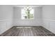 Bright dining room features detailed trim, chandelier lighting, and natural light at 98 Priming Way, Angier, NC 27501