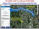 Map illustrating that the home at 111 Ferncroft is not in a 100 year flood zone at 111 Ferncroft Ct, Cary, NC 27519