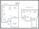 Detailed floor plan showcasing the layout of this spacious home, including room dimensions at 111 Ferncroft Ct, Cary, NC 27519