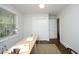 Office space features an oversized desk with good natural lighting at 120 Pine St, Carrboro, NC 27510
