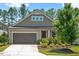 Charming home featuring a two-car garage, well-maintained lawn, and beautifully landscaped front yard at 1724 Capstone Dr, Durham, NC 27713