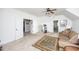 Open bonus room provides sitting area plus rooms for office/exercise at 2100 Stone Pasture Rd, Fuquay Varina, NC 27526