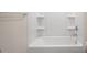 This is a shower-tub combo at 228 Palomino Way, Clayton, NC 27520
