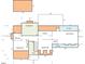 Second floor plan displaying bedrooms, bonus room and attic spaces at 301 Monterey Ct, Benson, NC 27504