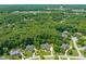 An aerial view of a beautiful, tree-lined neighborhood with manicured lawns and spacious homes at 3728 Westbury Lake Dr, Raleigh, NC 27603