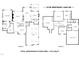 Detailed floor plan showcasing the layout and dimensions of this home's two floors at 3728 Westbury Lake Dr, Raleigh, NC 27603