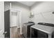 Laundry room with washer and dryer at 374 Heart Pine Dr, Wendell, NC 27591