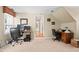 Home office featuring neutral walls and ample space at 3806 Lochnora Pkwy, Durham, NC 27705