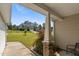 View of the property showcasing the lawn and neighboring homes in a residential community at 550 Spring Flowers Dr, Cameron, NC 28326