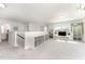 Spacious upper-level bonus room with white shelving, and large windows at 645 Longstanton Ave, Zebulon, NC 27597